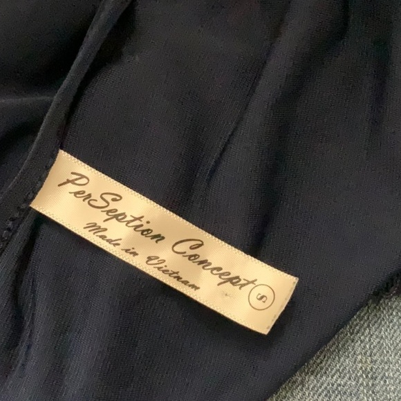 Perseption CONCEPT navy blue dress. Size S - Picture 7 of 8